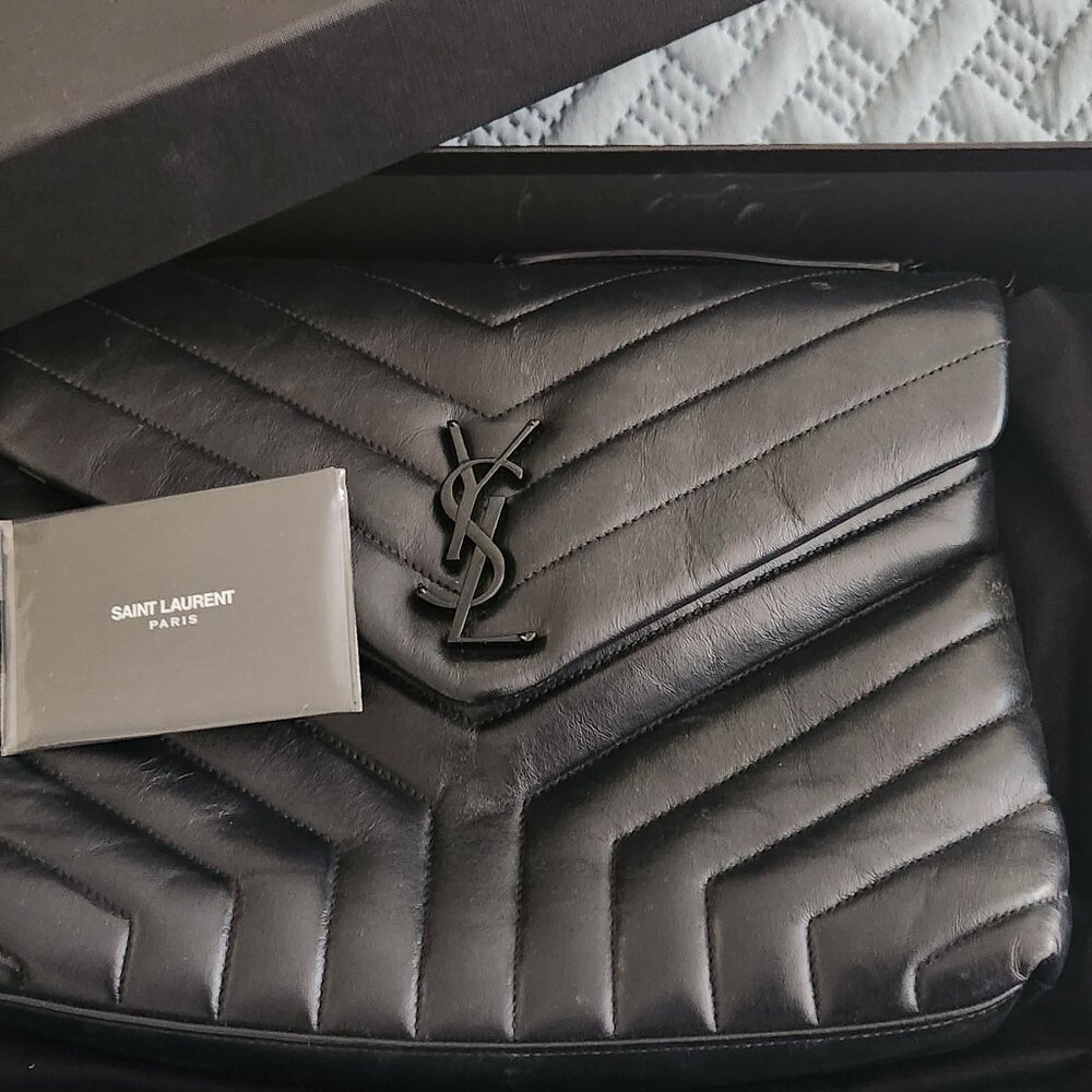 YSL- Saint Laurent Loulou Medium Shoulder bag - Picture 15 of 16